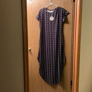 ANRANESS Black Maxi Dress - Large (NWT)